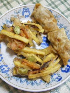 枝豆と豚肉の春巻き風-レシピのメイン写真