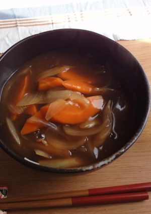 野菜たっぷりカレーそば-レシピのメイン写真