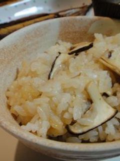 歯ごたえシャキシャキ松茸ごはん♪-レシピのメイン写真