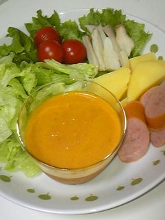 食べるドレッシング☆野菜サラダもりもり-レシピのメイン写真