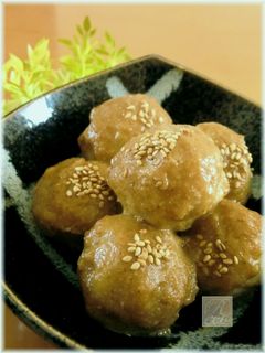 煮っ転がさない♪里芋のゴマ味噌煮っ転がし-レシピのメイン写真