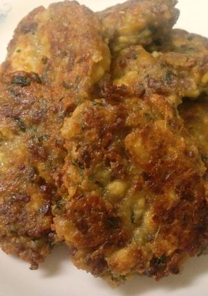大葉入り♬豆腐と肉そぼろの✿焼き団子✿-レシピのメイン写真