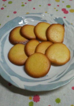 ノンオイルで☆ラングドシャ風クッキー♪-レシピのメイン写真