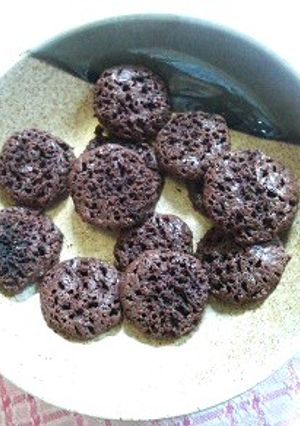 レンジで40秒☆焼きチョコなクッキー-レシピのメイン写真