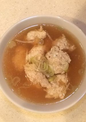 とっても簡単☆豆腐鶏だんごスープ-レシピのメイン写真