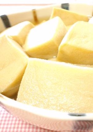 京風♪お上品なふんわり高野豆腐の煮物♡-レシピのメイン写真