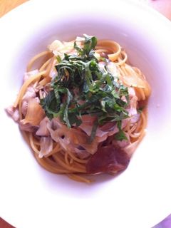 ルクエで和風きのこパスタ-レシピのメイン写真