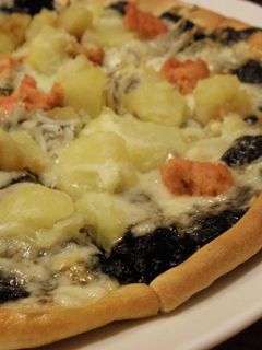 海苔の佃煮とたらこのピザ-レシピのメイン写真