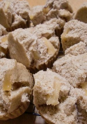 米粉で作る林檎とシナモンの蒸しパン-レシピのメイン写真