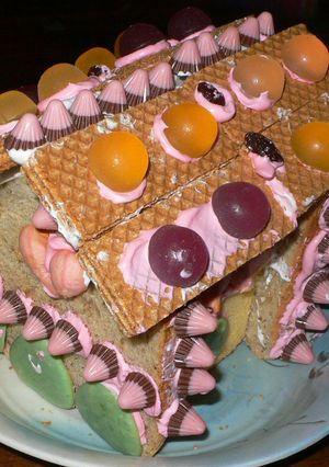簡単！安い！お菓子の家-レシピのメイン写真