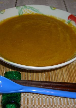 ポタージュ風レンズ豆のスープ-レシピのメイン写真