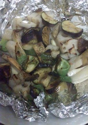 野菜のシンプルグリル焼☆(添え野菜にも)-レシピのメイン写真