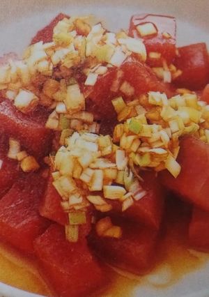 ☆簡単小鉢☆鮪のコロコロサラダ-レシピのメイン写真