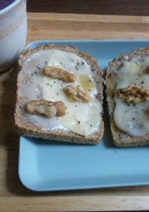 カフェ気分★カマンベールチーズトースト★-レシピのメイン写真