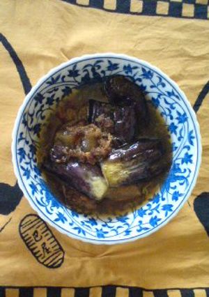 レトルト牛丼に焼き茄子プラスで手作りの味-レシピのメイン写真