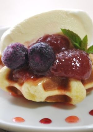 ♡ワッフルdeおうちカフェ♡-レシピのメイン写真