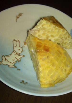 簡単!炊飯器で、スパニッシュオムレツ-レシピのメイン写真
