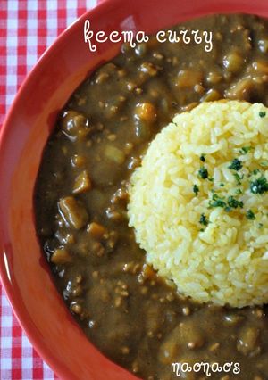 キーマカレー風♪バターライスと一緒に♪-レシピのメイン写真