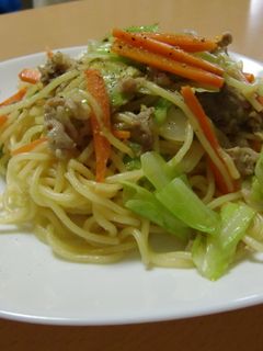我が家の定番!塩焼きそば-レシピのメイン写真