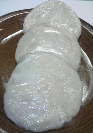 大分の味：さつま芋のゆでもち-レシピのメイン写真