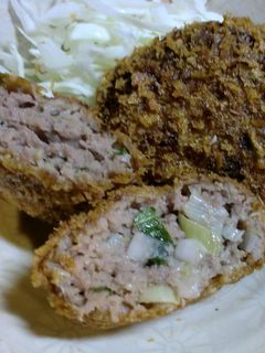 大葉入り♪ふっくらミンチカツ-レシピのメイン写真