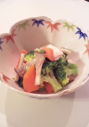 太白ごま油で温野菜のナムル風？サラダ-レシピのメイン写真