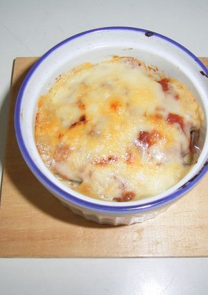 ミートソースグラタン-レシピのメイン写真