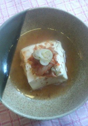 けっこうおいしいキムチの温奴-レシピのメイン写真