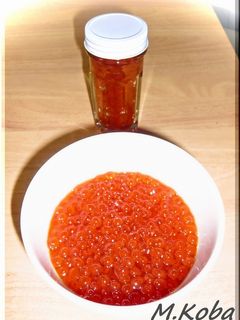 イクラのしょうゆ漬け-レシピのメイン写真