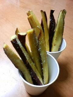 縁日の味!おさつフライ!-レシピのメイン写真