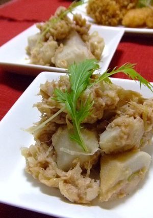 ほっこり美味しい♪里芋とツナの和風和え-レシピのメイン写真