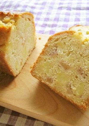 林檎とさつま芋のパウンドケーキ♪-レシピのメイン写真