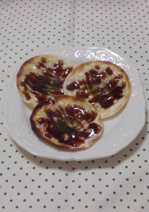 餃子の皮でお好み焼き風-レシピのメイン写真