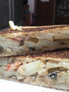 ジャガイモと人参の☆磯海苔ホクホクサンド-レシピのメイン写真