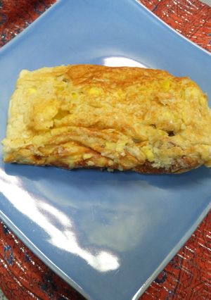 簡単フライパンで卵焼き風さつま芋ケーキ-レシピのメイン写真