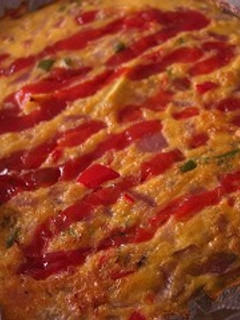 野菜たっぷりな卵焼き-レシピのメイン写真