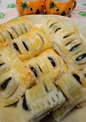 黒豆inスイートポテトパイ(@^∇^@)-レシピのメイン写真