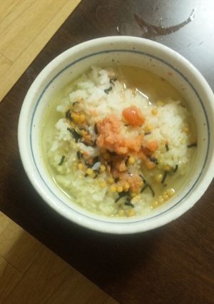 簡単のせるだけ☆明太子茶漬け♪♪-レシピのメイン写真