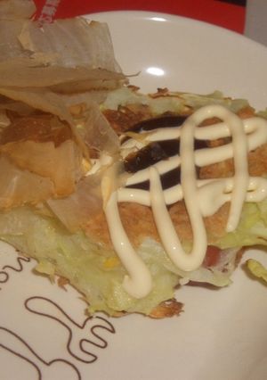 卵白１個分で　お弁当のお好み焼き♪-レシピのメイン写真