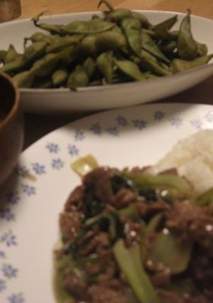 青梗菜どんぶり-レシピのメイン写真