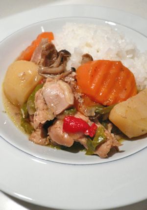 簡単☆残り野菜でスープカレー☆-レシピのメイン写真