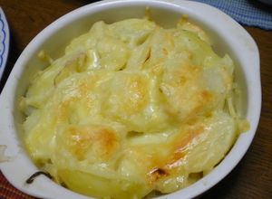 ポテトと鰯の蒲焼缶詰の重ね焼-レシピのメイン写真