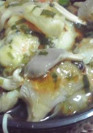 シーベジ「あんかけかき揚げきのこうどん」-レシピのメイン写真