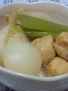 かぶとがんもとふきの煮物-レシピのメイン写真