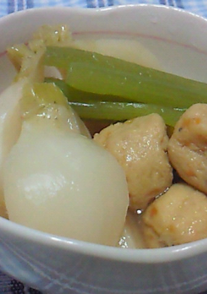 かぶとがんもとふきの煮物-レシピのメイン写真