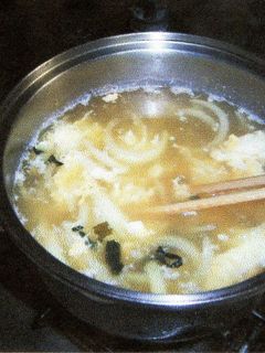 ラーメンスープで中華風スープ-レシピのメイン写真