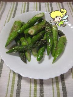 アスパラのアンチョビガーリック炒め-レシピのメイン写真