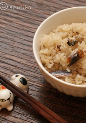うるめいわしの干物で炊き込みご飯-レシピのメイン写真