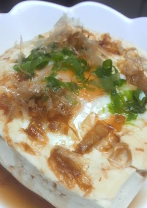 1分で簡単☆月見豆腐-レシピのメイン写真