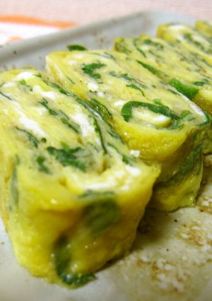 春菊の卵焼き-レシピのメイン写真